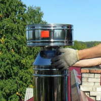 Дефлектор за димоход на газов котел: изисквания за инсталиране и правила за монтаж