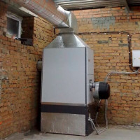 Газови топлогенератори за въздушно отопление: видове и специфика на оборудване на газ