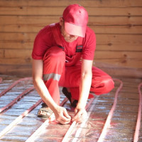 Топъл воден под в частна къща: схеми, правила за устройство + монтажни инструкции