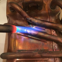 Ремонт на топлообменник на газова колонка със собствените си ръце: основни етапи на запояване на меден радиатор