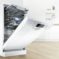 Отделно стоящи съдомиялни машини Bosch 45 см: най-добрите модели + отзиви за производителя