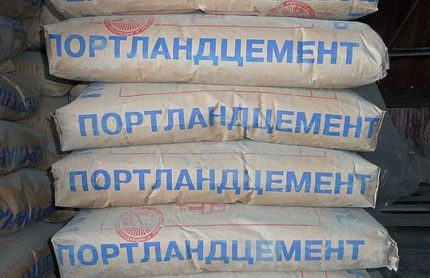 Портландциментът е основният компонент на разтвора за циментиране