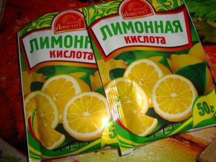 Лимонена киселина за отстраняване на варовити отлагания