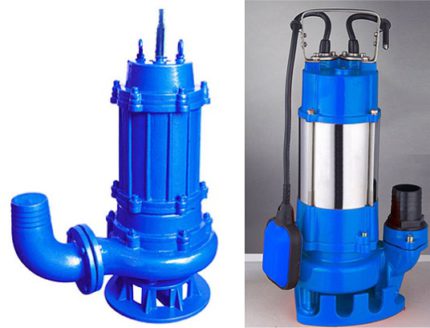 Tauchpumpe Gnom zum Pumpen von Schmutzwasser