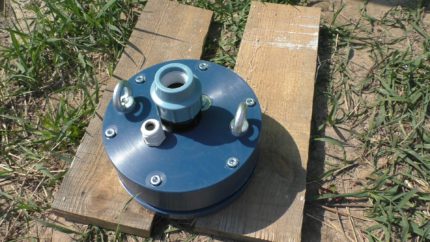 Abdeckung des Brunnenkopfstücks