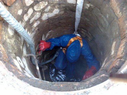 Безопасност на работите в кладенеца