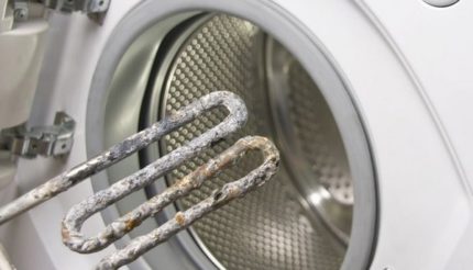 Резултат от използването на твърда сондажна вода Повишена твърдост на водата