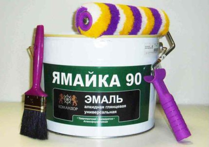 Как да боядисаме радиатор с алкиден емайл