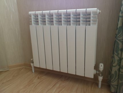 Радиатор в схемата на топлинната помпа на Френетта Радиатор за топлинната помпа на Френетта