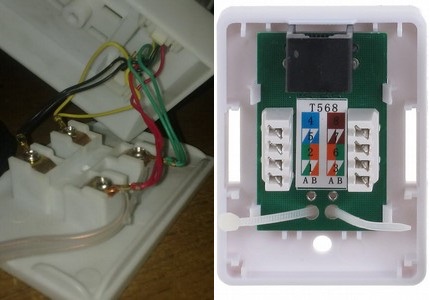 Разлики между RJ11 и RJ45