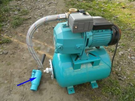 Stația de pompare a apei cu ejector extern Ejector extern