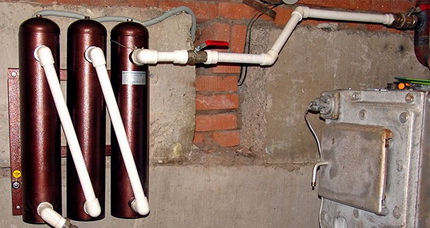 Elektrische Heizung eines Privathauses