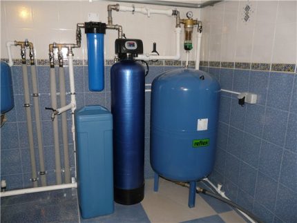 Standort für den Hydrospeicher