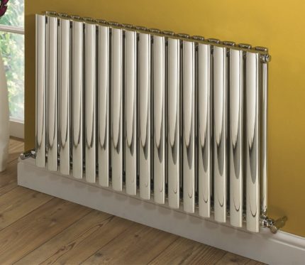 Радиатори със скрита магистрала в интериора