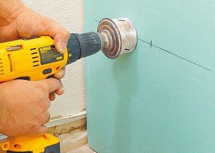 Kronenbohrer für Steckdosendosen