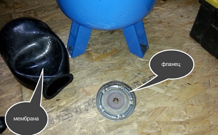 Reparatur des Hydrospeichers