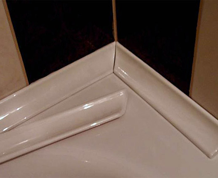 Bordüre für die Badewanne