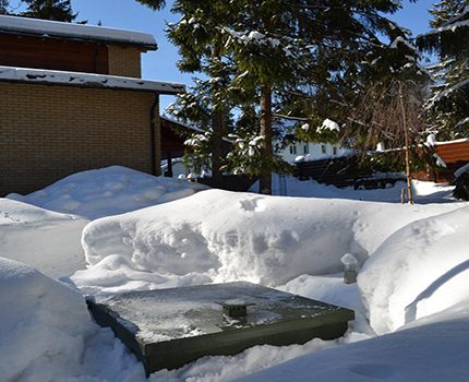 Einmottung des Geräts für den Winter