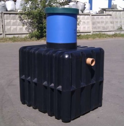 Aspectul carcasei septicului Tank