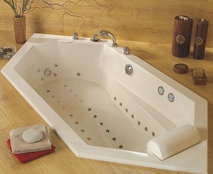 Jacuzzi poligonal