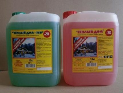 Антифриз в канистри