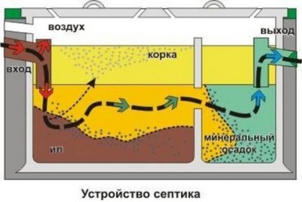Устройство на септик