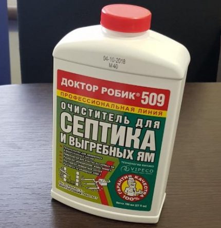 Бактерии за обработка на отпадъчни води в септици roebic 509