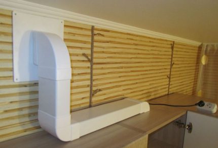 Montage einer PVC-Konstruktion