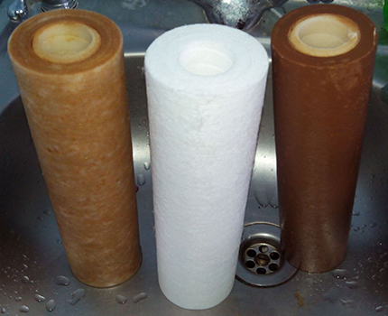 Gebrauchte Kartuschen