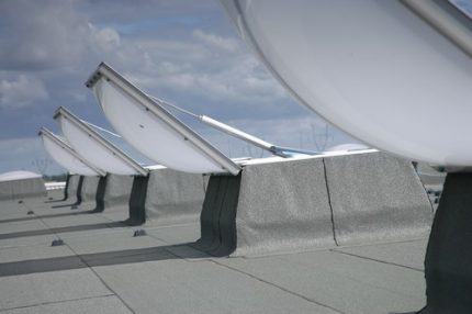 Kryty poklopov horizontálnych ventilátorov