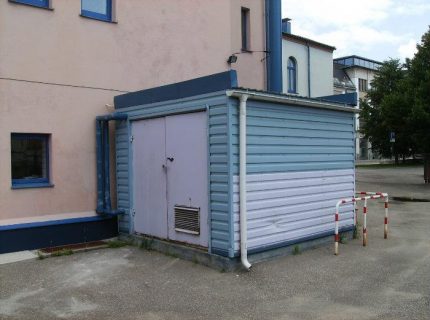 Пристроена към частна къща котелна Мини-котелна