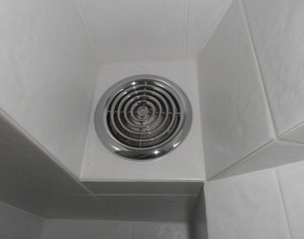 Oblasť pokrytia ventilátora