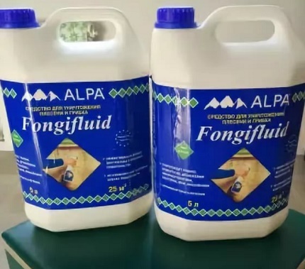 Fongifluid Alpa - средство против гъбички
