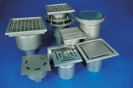 Amenajarea cabinei de duș fără cadă cu scurgere Scurgeri din oțel inoxidabil