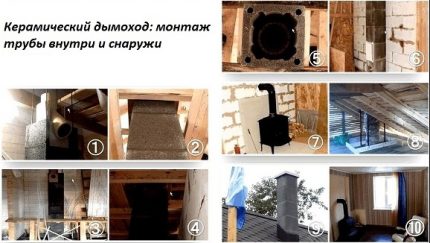 Монтаж на керамичен комин