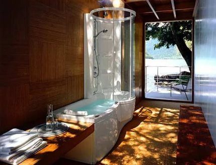 Душ кабини Jacuzzi