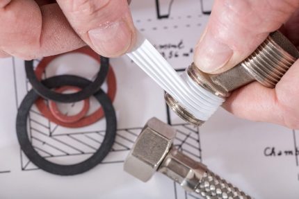 Уплътняване на резбови връзки
