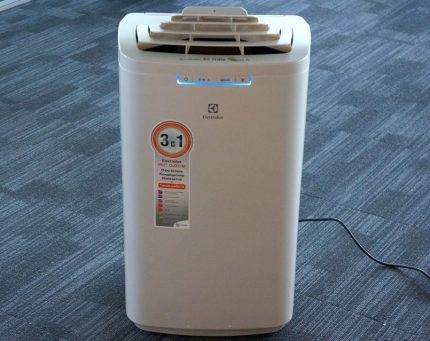 Как работи и изглежда подовият климатик на фирма Electrolux Модел Electrolux