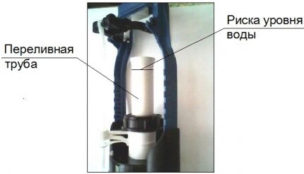 Входящ клапан на резервоара