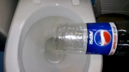 Бутилка от Пепси.