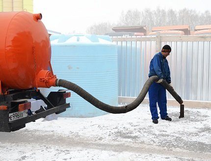 Изпомпване на септика