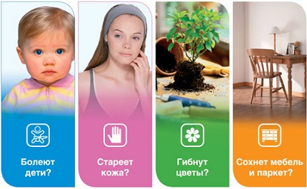 Последствия от сухия въздух