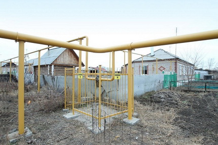 Надземен монтаж на газови тръби