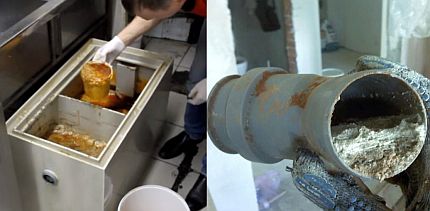 Избор на работи по отстраняване на мастни отлагания