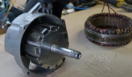 Generator de casă din motor