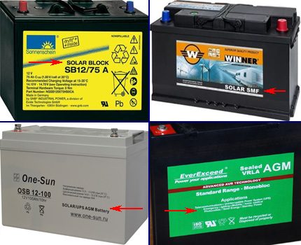 Akkus für die alternative Energieversorgung