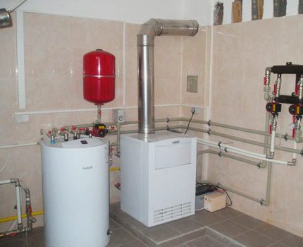 Installationsort des geschlossenen Ausdehnungsgefäßes