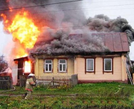 Пожари в дървени къщи