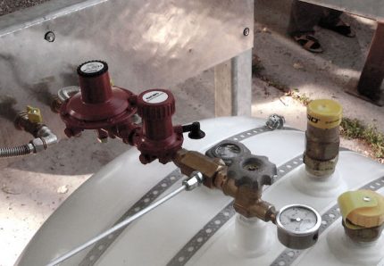 Контрол на мобилния газхолдер