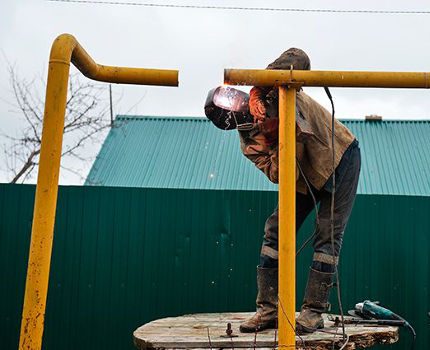 Изграждане на газопровод и свързване на частен дом към него Свързване на газопровод